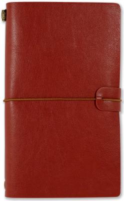 Voyager Refillable Notebook - Burgundy (Traveler's Journal, Planner, Notebook)