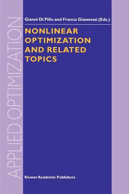 Nonlinear Optimization and Related Topics (Applied Optimization)