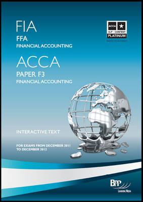 Fia - Foundations of Financial Accounting Ffa: Study Text