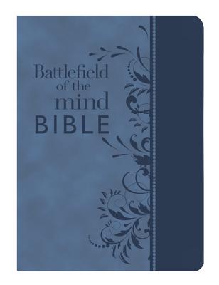Image for "Battlefield Of The Mind Bible, Imitation leather, blue (Notes by Joyce Meyer)"