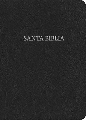 Biblia Reina Valera 1960 Compacta, Letra Grande, negro, piel fabricada RVR 1960 Compact Bible Large Print Black, Bonded Leather (Spanish Edition)