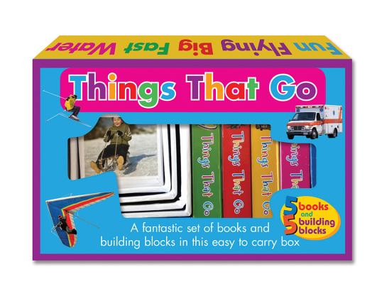 Things That Go (Books and Blocks): A fantastic set of books and building blocks in this easy to carry box
