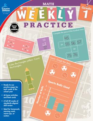 Math, Grade 1 (Weekly Practice)