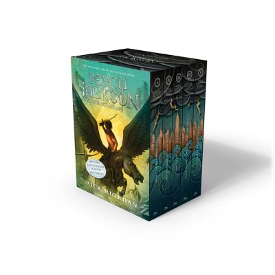 Image for Percy Jackson and the Olympians 5 Book Paperback Boxed Set (new covers w/poster) (Percy Jackson & the Olympians)