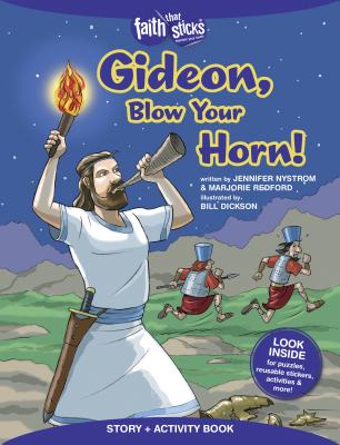 Image for Gideon, Blow Your Horn! Story + Activity Book (Faith That Sticks Books)