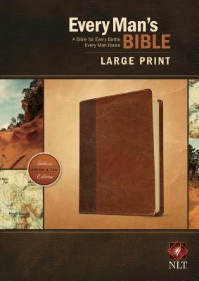 Image for Every Man's Bible Large Print Brown/Tan