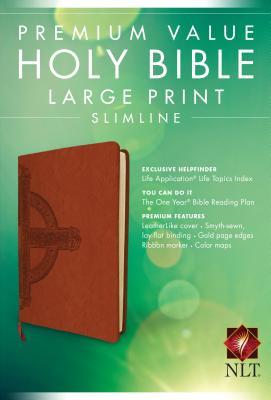 Image for Premium Value Slimline Bible Large Print NLT, Cross