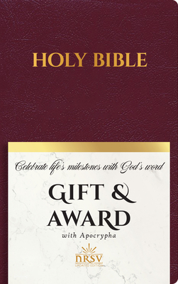 Image for NRSV Updated Edition Gift & Award Bible with Apocrypha (Imitation Leather, Burgundy)