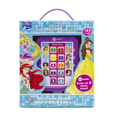 Disney Princess: Dream Big, Princess Me Reader Electronic Reader and 8-Book Library Sound Book Set [With Other and Battery]