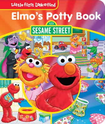Image for Elmos potty book first look and find