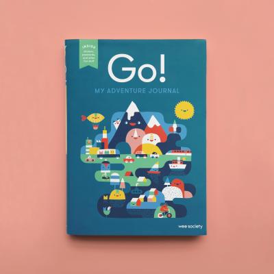 Go! (Blue): A Kids' Interactive Travel Diary and Journal