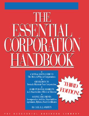 The Essential Corporation Handbook (Psi Successful Business Library)