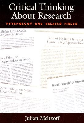 Image for Critical Thinking About Research: Psychology and Related Fields Critical Thinking About Research: Psychology and Related Fields