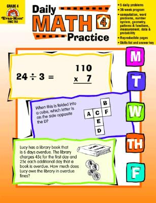 Daily Math Practice, Grade 4 Teacher Edition (Teacher)