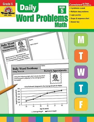 Daily Word Problems, Grade 5 Image for Daily Word Problems, Grade 5
