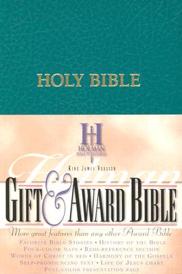 Image for Gift and Award Bible-KJV (teal)
