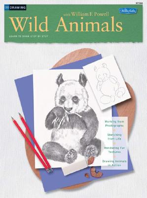 Walter Foster How to Draw & Paint Drawing Wild Animals Book