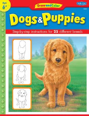 Dogs & Puppies: Step-by-step instructions for 25 different dog breeds (Learn to Draw)
