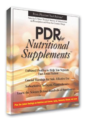 PDR for Nutritional Supplements