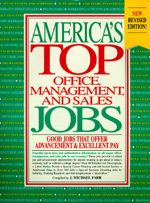 Image for America's Top Office, Management, and Sales Jobs (America's Top White-Collar Jobs)