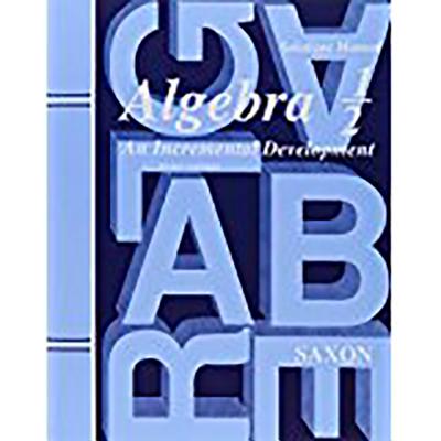 Saxon Algebra 1/2, Saxon Algebra 1/2 Solutions Manual 3rd Edition 2004