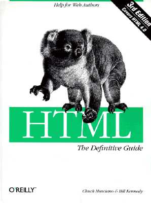 HTML: The Definitive Guide
