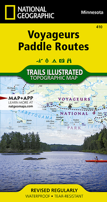 Voyageurs Paddle Routes Map