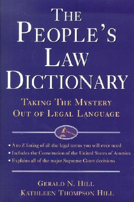 The People's Law Dictionary