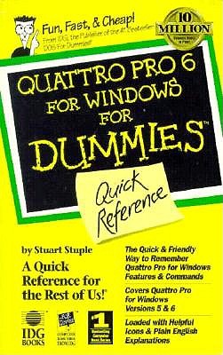 Image for Quattro Pro 6 for Windows for Dummies: Quick Reference