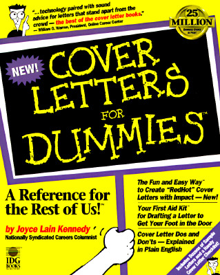 Image for COVER LETTERS FOR DUMMIES