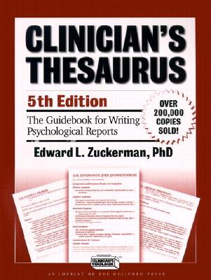 Image for Clinician's Thesaurus, 5th Edition: The Guidebook for Writing Psychological Reports