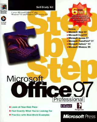 Image for Microsoft Office 97 Professional 6-In-1 Step by Step (Step By Step Series)