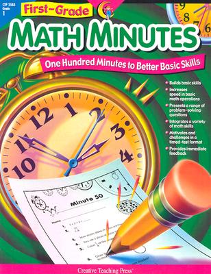 Creative Teaching Press Math Minutes Book, Grade 1