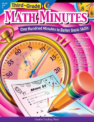 Image for Math Minutes, 3rd Grade (CTP 2585) (One Hundred Minutes to Better Basic Skills)