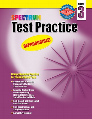 Spectrum Test Practice, Grade 3