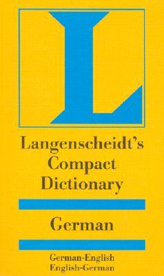 Image for Compact German Dictionary: German-English English-German (Langenscheidt Compact Dictionaries) (German Edition)