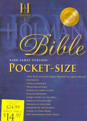 Image for Holy Bible : Holman King James Version, Black Bonded Leather, Pocket-Size