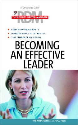 Image for Becoming an Effective Leader (Results Driven Manager)
