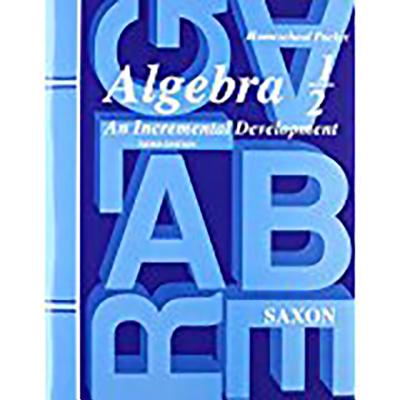Image for Saxon Algebra 1/2 Answer Key & Test Forms, 3rd Edition