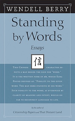 Standing by Words: Essays