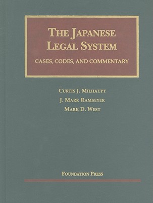 Japanese Legal System: Cases, Codes And Commentary