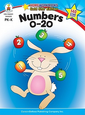 Numbers 0-20, Grades PK - K (Home Workbooks)