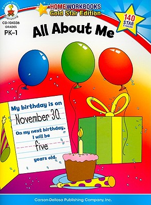 Carson Dellosa All About Me, Grades PK - 1 Workbook (Volume 1) (Home Workbooks)