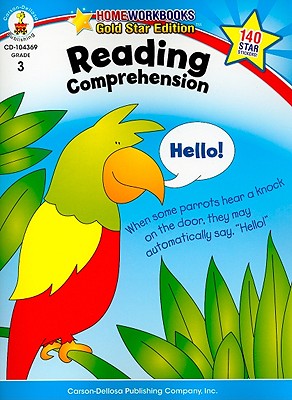 Carson Dellosa Reading Comprehension 3rd Grade Workbook, Incentive Chart, Educational Games, Puzzles, and Activities Covering Vocabulary, Main Idea, . Curriculum (Volume 16) (Home Workbooks)