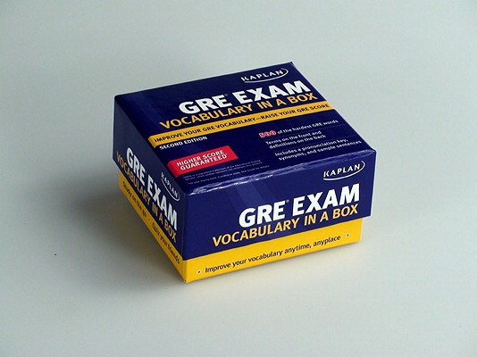 Kaplan GRE Exam Vocabulary in a Box