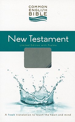 CEB Common English Bible New Testament with Psalms, Limited Edition Blue/Slate Gray DecoTone