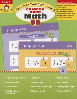 Take It to Your Seat Math Centers, Grade 1 (Take It to Your Seat Math Centers)