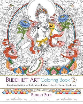 Image for Buddhist Art Coloring Book 2: Buddhas, Deities, and Enlightened Masters from the Tibetan Tradition