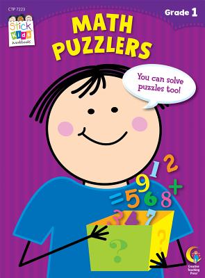 Math Puzzlers Stick Kids Workbook, Grade 1
