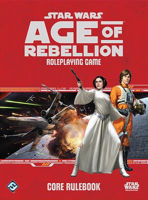 Star Wars Age of Rebellion Core Rulebook Roleplaying Game Strategy Game Adventure Game For Adults and Kids Ages 10+ 2-8 Players Average Playtime 1 Hour Made by Fantasy Flight Games